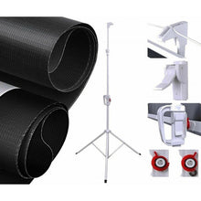 Load image into Gallery viewer, 100" 70 x 70 Portable Square Tripod Screen Projection Projector