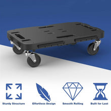 Load image into Gallery viewer, 660lbs Weight Capacity Furniture Dolly with Interlocking System