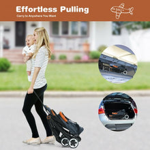 Load image into Gallery viewer, Lightweight Aluminium Frame Baby Stroller with Net-Blue