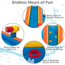 Load image into Gallery viewer, Inflatable Water Bouncer with Climbing Wall and Ball Hoop