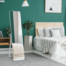 Load image into Gallery viewer, Full Length Frameless Wall Mountable Floor Mirror-White