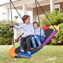 Load image into Gallery viewer, 60" Saucer Surf Outdoor Adjustable Swing Set-Colorful