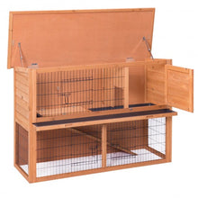 Load image into Gallery viewer, Large Garden Backyard Wooden Chicken Coop Rabbit Hutch