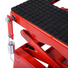 Load image into Gallery viewer, 300 lb Motorcycle Hydraulic Scissor Floor Jack Lift