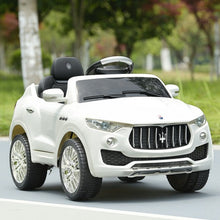 Load image into Gallery viewer, 6V Licensed Maserati Kids Ride On Car-White