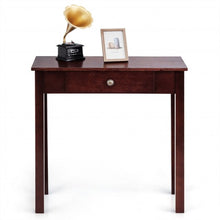 Load image into Gallery viewer, Small Space Console Table with Drawer for Living Room Bathroom Hallway-Espresso