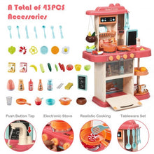 Load image into Gallery viewer, Kitchen Playset with Simulation of Spray & Realistic Lights & Sounds