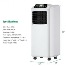 Load image into Gallery viewer, 8 000 BTU Portable Air Conditioner