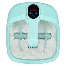 Load image into Gallery viewer, Portable Electric Automatic Roller Foot Bath Massager-Green
