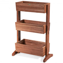Load image into Gallery viewer, 3-Tier Raised Garden Bed Vertical Freestanding Elevated Planter