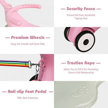 Load image into Gallery viewer, 4 in 1 Baby Rocking Horse with Music-Pink