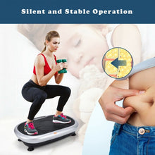 Load image into Gallery viewer, Mini Vibration Body Fitness Platform with Loop Bands-Silver
