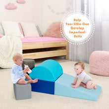 Load image into Gallery viewer, 6 Piece Climb Crawl Play Set Indoor Kids Toddler