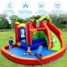 Load image into Gallery viewer, Inflatable Slide Bouncer and Water Park Bounce House