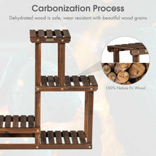 Load image into Gallery viewer, Solid Wood Plant Stand Multi Layer Plant Pot Holder