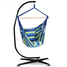 Load image into Gallery viewer, 4 Color Deluxe Hammock Rope Chair Porch Yard Tree Hanging Air Swing Outdoor-BG