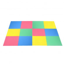 Load image into Gallery viewer, 12PCS Kid’s Puzzle Exercise Play Mat -Color