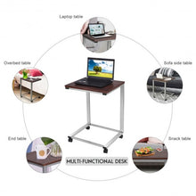 Load image into Gallery viewer, Portable Rolling Stand Sofa Side End Table