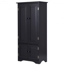 Load image into Gallery viewer, Accent Storage Cabinet Adjustable Shelves-Black