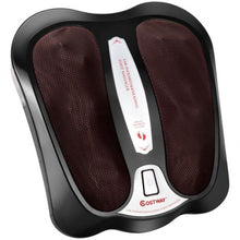 Load image into Gallery viewer, Shiatsu Heated Electric Kneading Foot and Back Massager-Black