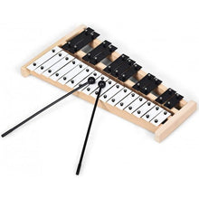 Load image into Gallery viewer, 27 Note Glockenspiel Xylophone with 2 Rubber Mallets