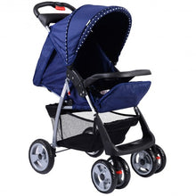 Load image into Gallery viewer, Foldable Baby Kids Travel Stroller Newborn Infant Buggy Pushchair Child 3 color-Blue