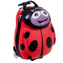 Load image into Gallery viewer, 2 pcs Beetle Shaped Kids School Luggage Suitcase & Backpack