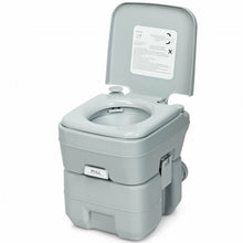 Load image into Gallery viewer, 5.3 Gallon 20L Portable Travel Toilet Potty Commode