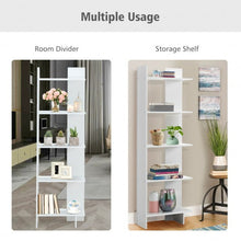 Load image into Gallery viewer, 5-tier Freestanding Decorative Storage Display Bookshelf
