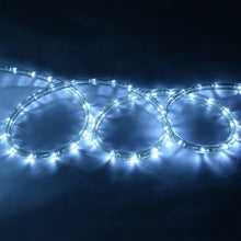Load image into Gallery viewer, 100' 2 Wires LED Christmas Decorative Rope Light-Cool White