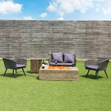 Load image into Gallery viewer, 2PCS Outdoor Propane Fire Pit Table Set