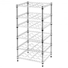 Load image into Gallery viewer, Metal Wine Holder Bottle Rack for 24 Bottles