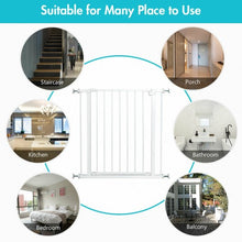 Load image into Gallery viewer, Child Pets Safety Gate Door Metal Easy Locking System