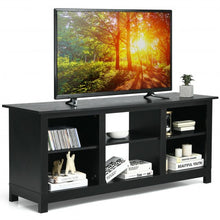 Load image into Gallery viewer, 2-Tier 58" TV Stand Entertainment Media Console Center-Black