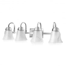 Load image into Gallery viewer, Bath Light 4-Light LED Brushed Nickel Vanity