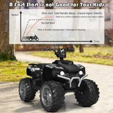 Load image into Gallery viewer, 12V Kids 4-Wheeler ATV Quad Ride On Car -Black