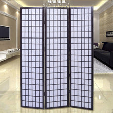 Load image into Gallery viewer, 3 Panel Wood Folding Privacy Room Divider-Cherry