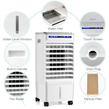 Load image into Gallery viewer, 3-in-1 Evaporative Portable Air Cooler with 3 Modes include Remote Control-White
