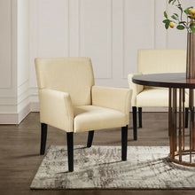 Load image into Gallery viewer, Executive Guest Chair Reception Waiting Room Arm Chair-Beige