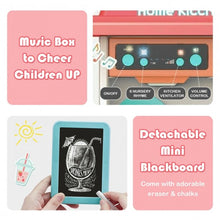 Load image into Gallery viewer, Kitchen Playset with Simulation of Spray & Realistic Lights & Sounds