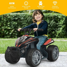 Load image into Gallery viewer, Kids 4-Wheeler ATV Quad Battery Powered Ride On Car-Black