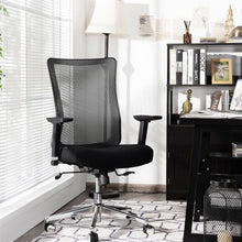 Load image into Gallery viewer, Ergonomic Mesh Office Chair Sliding Seat Height Adjustable with Armrest
