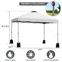 Load image into Gallery viewer, 10'x10' Outdoor Commercial Pop up Canopy Tent-White