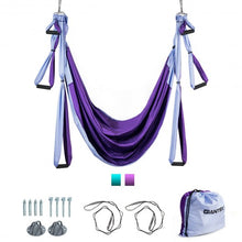 Load image into Gallery viewer, Swing Set Anti-Gravity Shaping Adjustable Yoga Belt-Purple