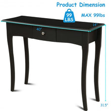 Load image into Gallery viewer, Modern Console Table Entryway Table Sofa Table with Drawer