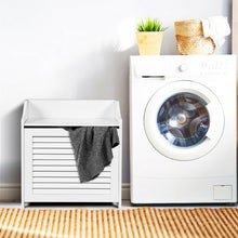 Load image into Gallery viewer, Laundry Hamper Cabinet Laundry Sorter Chest with Seat