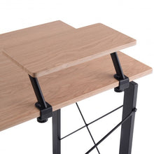 Load image into Gallery viewer, Computer Desk Study Workstation with Printer Shelf