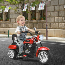 Load image into Gallery viewer, 6V 3 Wheel Kids Motorcycle-Red