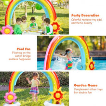 Load image into Gallery viewer, Summer Outdoor Inflatable Rainbow Sprinkler