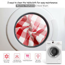 Load image into Gallery viewer, 10 Pcs 60" x 126" Rectangular Polyester Party Tablecloth-Red